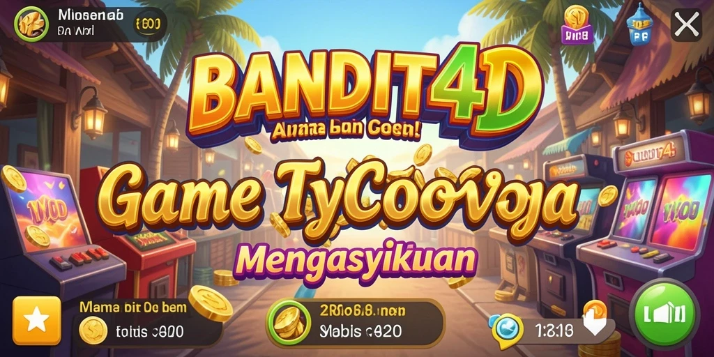 Screenshot utama BANDIT4D menampilkan gameplay Tycoon yang menarik.