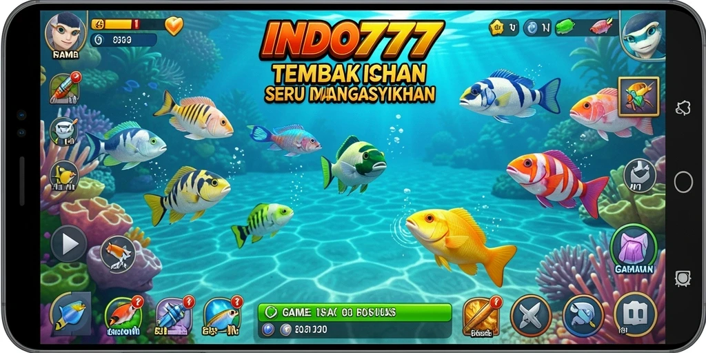 Screenshot gameplay Tembak Ikan yang menarik dan penuh aksi.