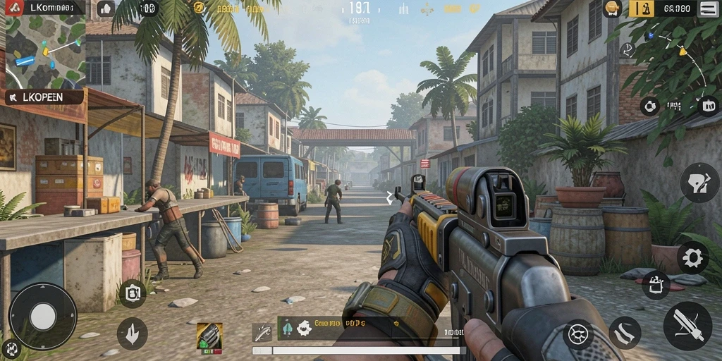 Gameplay seru dan menantang di LKOPEN untuk penggemar TPS.