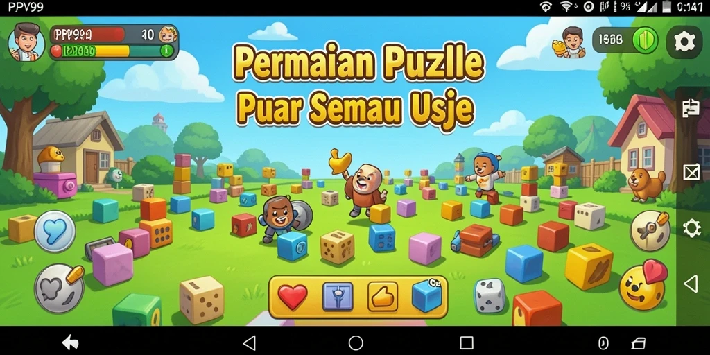 Tampilan gameplay PPV99 yang seru dan menggugah selera teka-teki.